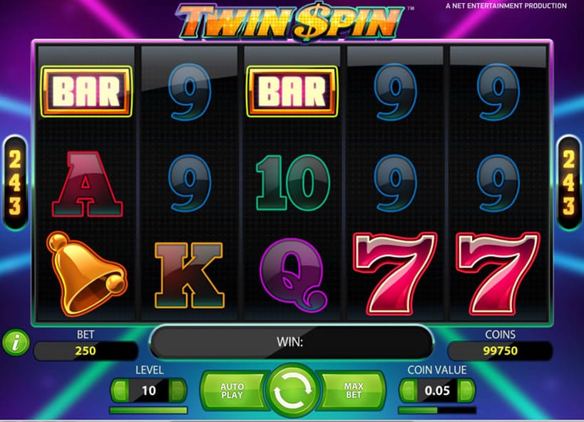 Twin Spin Touch Mobil Casino Oyunu